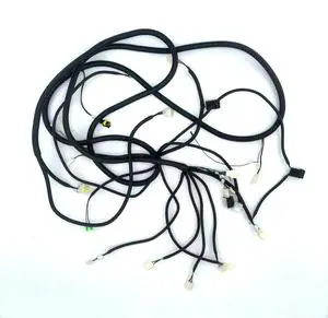 Custom Copper Core Gold Plating PVC Insulation Cable Wire Harness for Electronic Motorized Tricycle Machinery IATF 16949