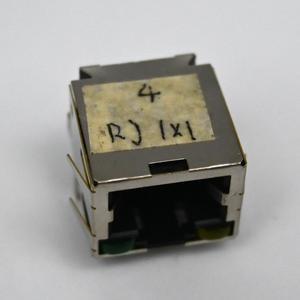 Modular 8P8C RJ45 Network Interface Plug 8P8C Ethernet Connector Without Light Strip RJ45 Shielding Socket