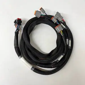 Customizable Agricultural Equipment Main Engine Harnesses Tin Plated Copper Conductors PTFE Insulated 600V/12V Rated Voltage for