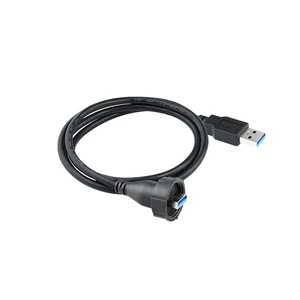 USB3.0 Industrial Waterproof Cable USB Circular Automotive Electrical Cable Connector