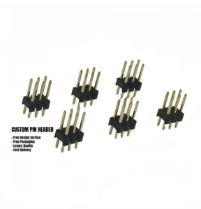 Jumper Wire & Cable Pin Header 2.54mm Dual Row 2x3 Pin Straight Male For Breadboard PCB Kit JST XH Compatible RoHS