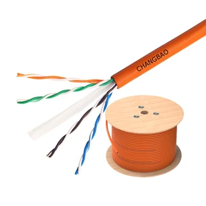 Changbao 23AWG UTP Cat6 Ethernet Cable With RJ45 LAN Networking Cable 23AWG UTP Cat6 Ethernet Cable RJ45 LAN Networking Cable