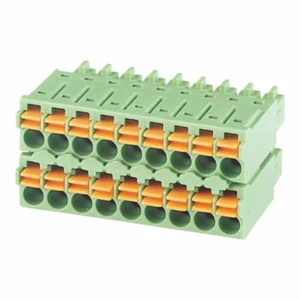 Best Selling WANJIE Small Pitch 3.5mm3.81mm Spring Plug-in WJ15EDGKN Connector Terminal Block