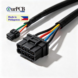 Customized Wiring Harness Engine Connector Flat Flex Cable Assembly Processing Equipment Wire Harness