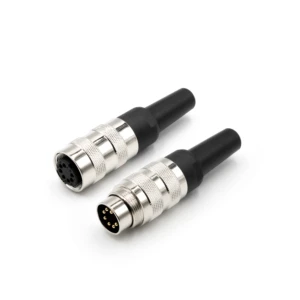 Customized PVC Insulation Waterproof M16 Male Female Aviation Connector Wiring Harness For Industrial Machines
