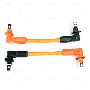 Battery Energy Storage Cable with Connector 200A 50mm High Current Connector Quick Plug Terminal Orange Plug and Socket