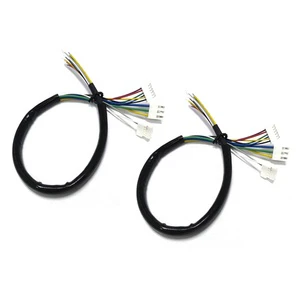 Wire Harness Assembly Speed Wall Breaker Motor Wire H3.96 High Temperature Resistant Fiber Tube Terminal Wire