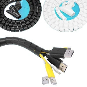 Spiral Wrapping Cable Tidy Kit Organize Your Cable with Ease Customizable Cable Tie Factory