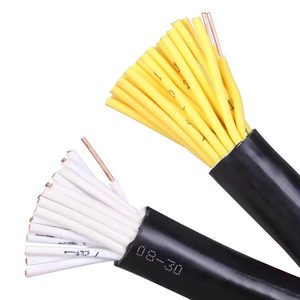 Multi Core Control Cable Oxygen Free Copper Conductor Fireproof PVC Jacket IP44 Rated-Factory Price Bulk Supply for Electrical