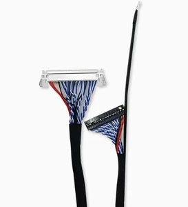 Flexible LVDS Cable Assembly - Shielded High-Speed Harness for Displays, Embedded Systems
