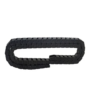 Cable Drag Chain Original Raw Material Reinforced Nylon Plastic Made Different Bending Radius Plastic Hose Carrier Chain