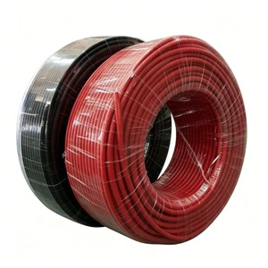 Bulk Wholesale Single Core Stranded Tinned Copper Solar Cable XLPO Insulation 1500V DC PV1-F Power Wire