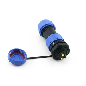 High Performance Waterproof 3Pin Male Female Quick Lock Cable Connector 5A for Outdoor Stage Lighting RF FPC Power Connector