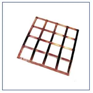 Brass Copper Earth Lattice High Conductivity Grounding Mat for Lightning Protection Systems and Electrical Earthing Network