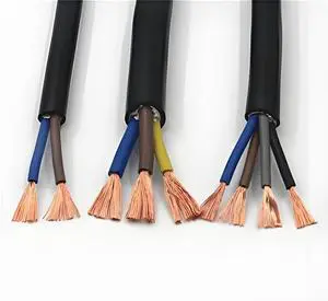 KEJIAN H07ZZ-F 450/750V Copper Conductor Heavy-Duty Cross-Linked Low-Smoke Halogen-Free Multi-Core Flexible Power Station Cable