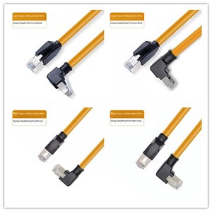 Factory Sale 10G CAT8 Ethernet Network Cable Industrial High Flexibility Double Shielded High-speed Ethernet Drag Chain Cable