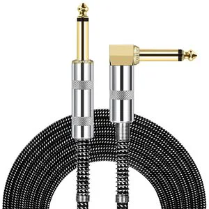 High Quality 6.35MM Mono Guitar Audio Cable and 6.35mm Guitar Cable With Ts Connectors