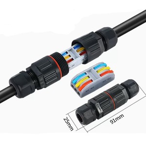 IP68 Waterproof Wire Connectors Terminals Electric Cable Wire Connector Quick Fast IP68 Waterproof Connectors 3pin 5pin