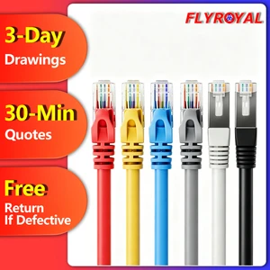 High-Speed Cat5E RJ45 Ethernet Patch Cord UTP/FTP/SFTP CAT6 CAT5E RJ45 Enthenet Network Cable