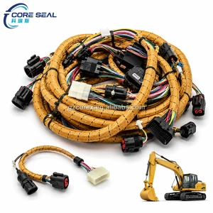 For Caterpillar 291-7590 2917590 for 320D/320DL/323D Excavator Chassis Wiring Harness Assembly C6.4 Engine Loom High-Temperature