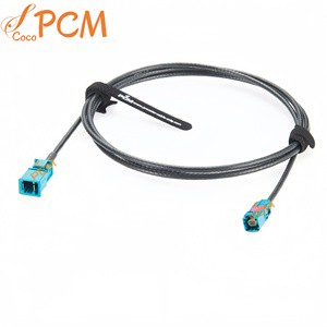 H-MTD to MATEnet Cable Original Rosenberger H-MTD E6S10A-1BZZ5-Z to TE MATEnet 2302461-9 Gigabit Automotive Ethernet Cable 2m