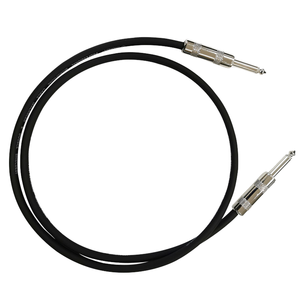 Quality Guarantee SREXACT 6.35mm Mono TS Nickel Plated Zinc Alloy Shell 24AWG Audio Cable Stringed Instruments Parts Accessories