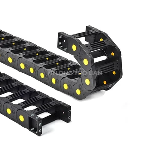High Quality Load-Bearing Plastic Nylon Drag Chains for Machinery Protection and Hydraulic Hose Cables