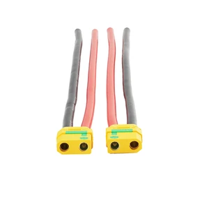 XT90-S Anti Spark Cable 8AWG 32cm High Power Silicone Wire For RC FPV Racing Plant Protection Lithium Battery Power Connection
