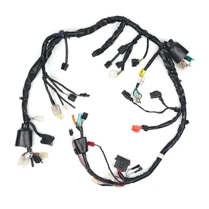 Custom Motorcycle Horn Engine & Vehicle Wiring Harness PVC Copper Core ISO/TS16949 for