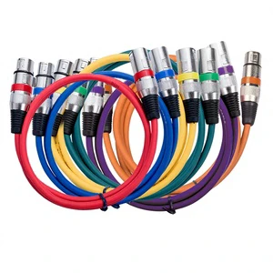 Professional Instrument Guitar Cable 6.35mm Mono Jack Audio Patch Cord