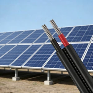 Solar PV Cable XLPE Insulation Tinned Copper Conductor High Temp Resistant Long Durability