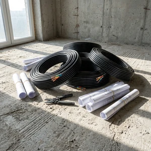 High Quality RVV Flexible Power Cable 2 3 4 Core PVC Insulated for Building Automation and Equipment