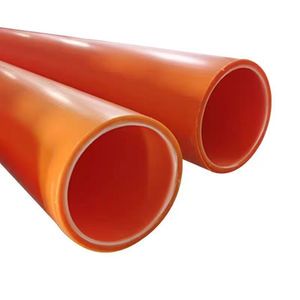 High-durability Orange-yellow MPP Pipe Lightweight High-pressure Renewable Energy Cable Protection System Flexible 50 Years