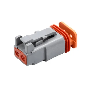 Wholesale Deutsch Socket Connector DT06-2S Female Housing 2 Ways 2Pin Waterproof Wire Connector Kits for Automotive Wire Harness