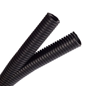 Electric PA/PP Cable Sleeve Fire Resistant Plastic Flexible Conduit Pipe For Car Wire Harness Casing