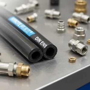 Oil Resistant High Pressure Flexible Wire Reinforced DIN EN853 1SN Hydraulic Hose