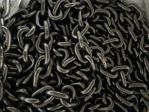 G80 Short Link Welded Lifting Chain Powder Coated Alloy Steel Heavy Duty Industrial Hoisting Drag Chain EN818-2 Standard