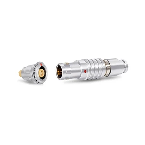 FGG.0B.302.CLAD52Z male cable mount circular push pull 0B series 2 pin medical test equipment connector