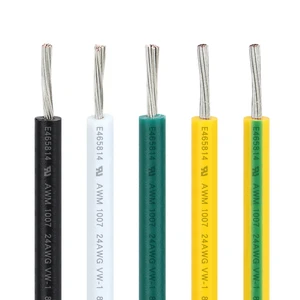 UL1007 Automotive Cable 24awg signal Cable Flexible Cable 11/0.16TS
