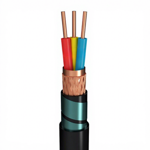 KVVP Shielded Communication Control Cable 2-3-4 Conductor Multi-core Oxygen-free Copper Signal Cable Wire Made In China