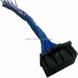 TE Original DYNAMIC 1200D 1-1827864-0+1827572-2+Linksunet UL3302-18AWG Customized Processing of Halogen-free Wire Harness
