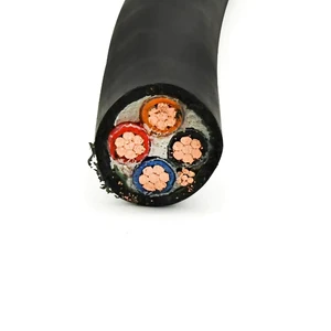 For Certified 12AWG PVC & Nylon Insulated Industrial Power Cables Pure Copper Rubber Cable for Building Applications