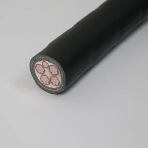 WDZ-YJY Low Smoke Halogen-Free XLPE Insulated Copper Core 3-5 Core Flame-Retardant Power Cable