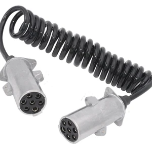 Brake System 7 Electrical Cable Wire Seven Core Trailer Cable Trailer Adapter Plug Socket Connector