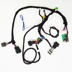 OEM ODM Custom Manufacturer Automobile Tractor Wiring Harness Kit Flexible PVC Jacket Nylon Insulation 100% Copper Conductor