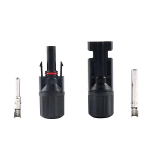 SNPVCC CE IP67 1000V 30A DC Cable Connectors (male and Female) for Solar Panels and Photovoltaic Systems