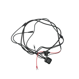 Professional Cable Assembly Factory Custom Harness Manufacturers for Motorcycles 100% QC Inspection PVC Nylon PBT Rubber Wire
