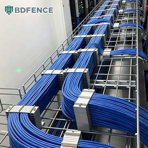 BenDin Custom Width Wire Grid Cable Tray Zinc Coated for Factory Production Line Automation Signal Cable Laying Project
