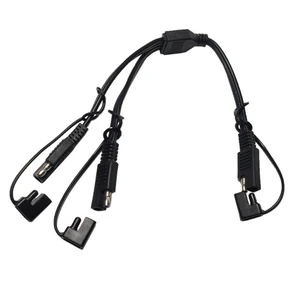 SAE solar plug power cord one point two battery energy storage photovoltaic module connection line