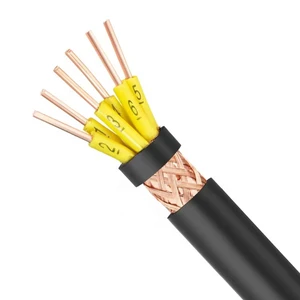 KKV KVVP Signal Control Cable Solid Copper Conductor Shielded PVC Multi-Core IP68 Rated 300V/450V/750V High Safety Reliability